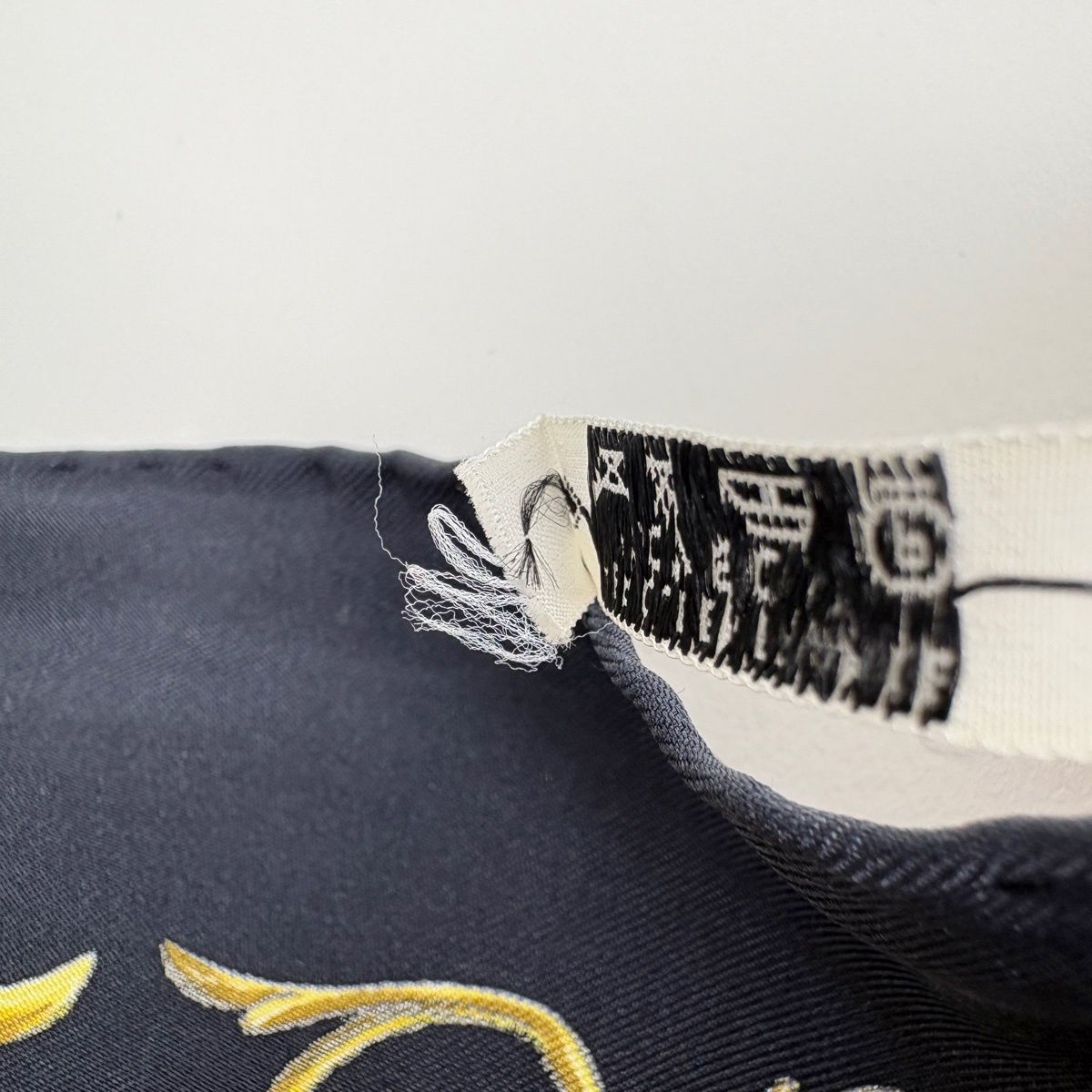 Hermes Carre 90 Dies Et Hore Astrology Sun Scarf Silk Black White Brown — view 3