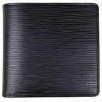 Louis Vuitton Portefeuille Marco Bill Purse Coin Bifold Wallet Epi Noir