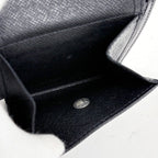 Louis Vuitton Portefeuille Marco Bill Purse Coin Bifold Wallet Epi Noir — view 4