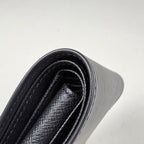 Louis Vuitton Portefeuille Marco Bill Purse Coin Bifold Wallet Epi Noir — view 3