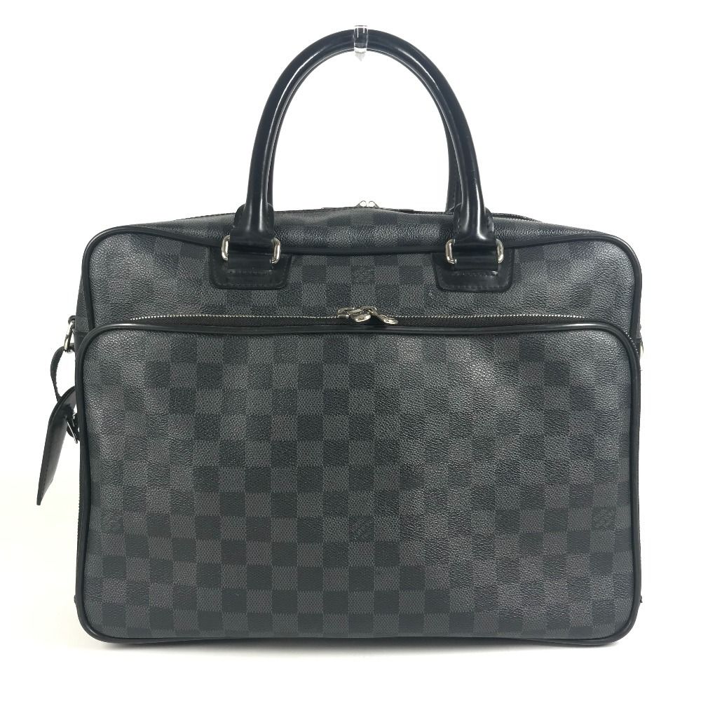 Louis Vuitton Business Bag Icare Damier Graphite Canvas Black