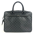Louis Vuitton Business Bag Icare Damier Graphite Canvas Black