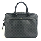 Louis Vuitton Business Bag Icare Damier Graphite Canvas Black