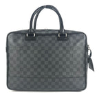 Louis Vuitton Business Bag Icare Damier Graphite Canvas Black — view 2