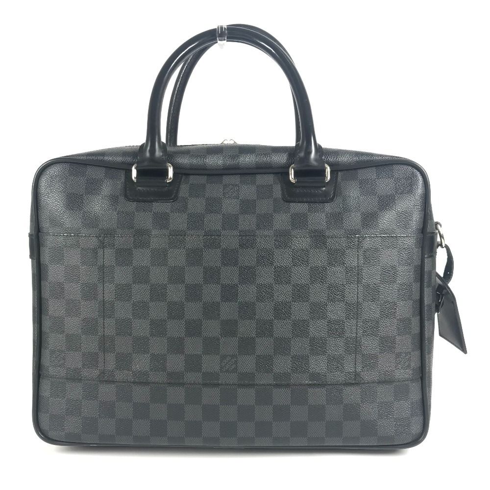 Louis Vuitton Business Bag Icare Damier Graphite Canvas Black — view 2