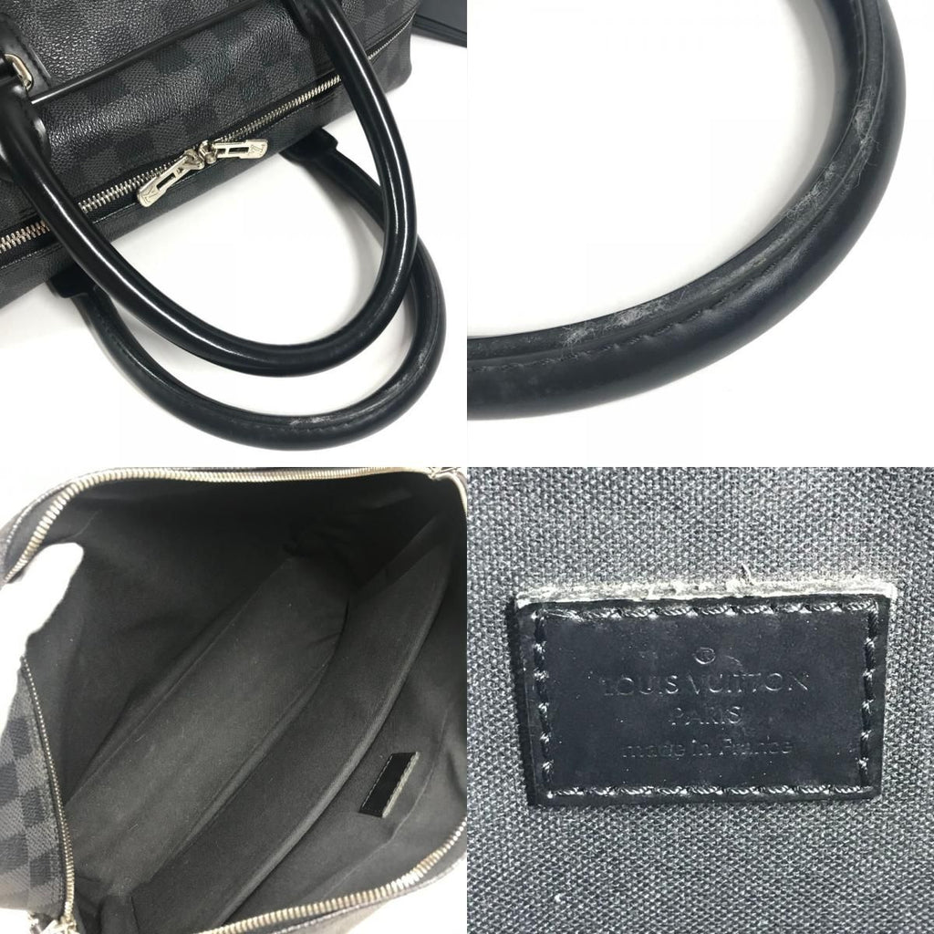 Louis Vuitton Business Bag Icare Damier Graphite Canvas Black — view 8