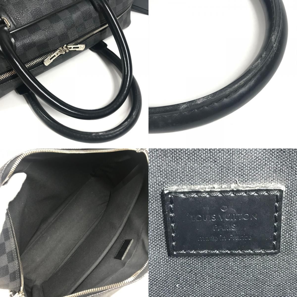 Louis Vuitton Business Bag Icare Damier Graphite Canvas Black — view 8