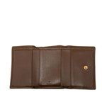 Gucci GG Supreme Horsebit Trifold Wallet Beige Brown Leather — view 4