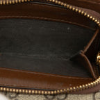 Gucci GG Supreme Horsebit Trifold Wallet Beige Brown Leather — view 5