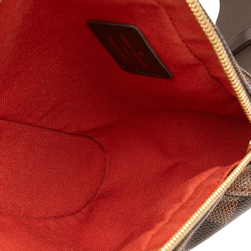 Louis Vuitton Damier Geronimos Belt Bag / Brown Leather — view 4