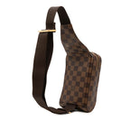 Louis Vuitton Damier Geronimos Belt Bag / Brown Leather — view 2