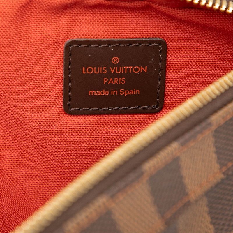 Louis Vuitton Damier Geronimos Belt Bag / Brown Leather — view 5