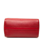 Louis Vuitton Epi Speedy 25 Mini Boston Bag Castilian Red Leather — view 3