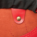 Louis Vuitton Epi Speedy 25 Mini Boston Bag Castilian Red Leather — view 6