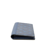 Louis Vuitton Monogram Brazza Wallet Cobalt Blue Taigarama — view 3