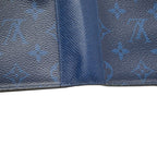 Louis Vuitton Monogram Brazza Wallet Cobalt Blue Taigarama — view 6
