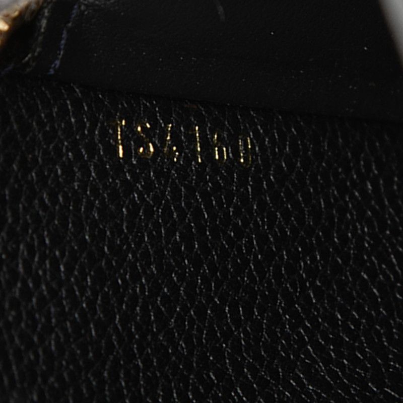Louis Vuitton Monogram Empreinte Compact Key Wallet Bifold Black Leather — view 7