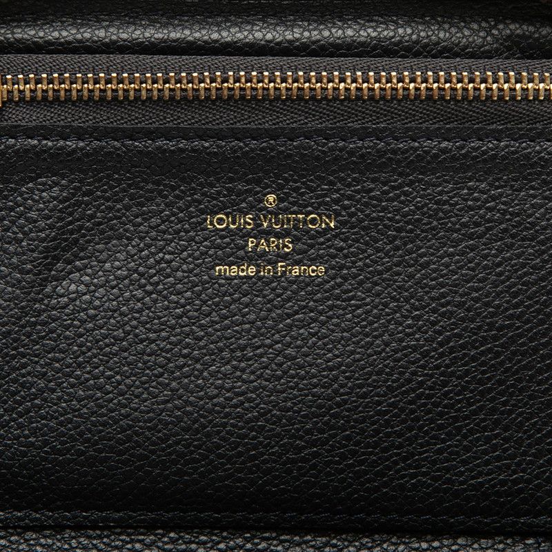 Louis Vuitton Monogram Empreinte Compact Key Wallet Bifold Black Leather — view 6