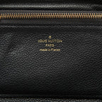 Louis Vuitton Monogram Empreinte Compact Key Wallet Bifold Black Leather — view 6