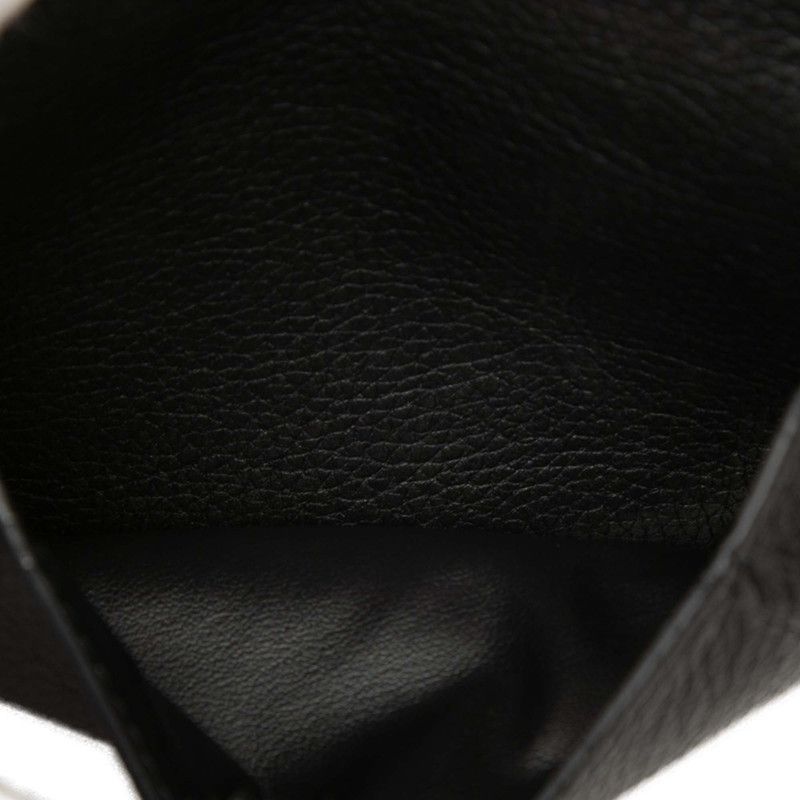 Louis Vuitton Lowkey Compact Bifold Wallet Black Calfskin — view 5