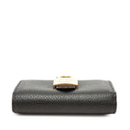 Louis Vuitton Lowkey Compact Bifold Wallet Black Calfskin — view 3