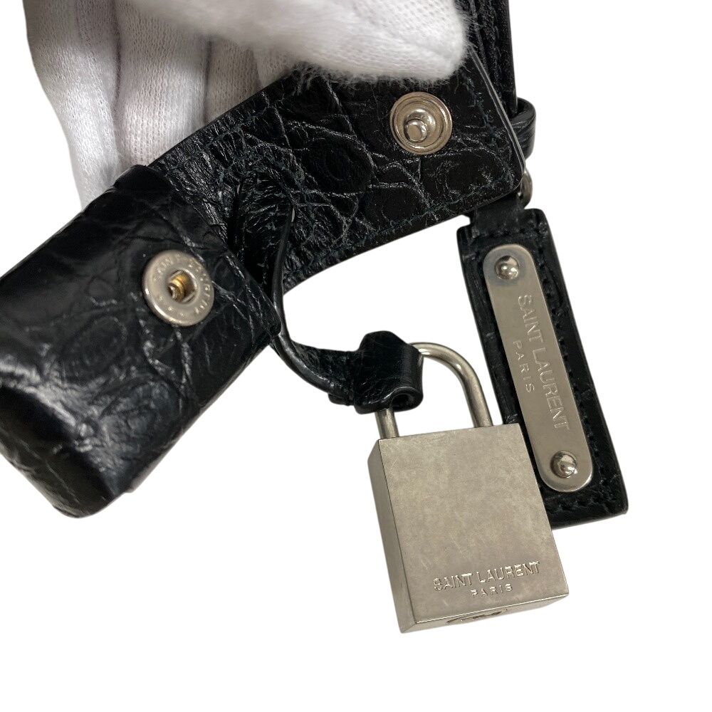 Saint Laurent Sac de Jour 2-Way Bag Croco — view 6