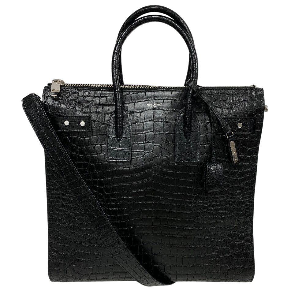 Saint Laurent Sac de Jour 2-Way Bag Croco
