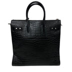 Saint Laurent Sac de Jour 2-Way Bag Croco — view 2