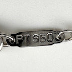 Tiffany & Co Cross Motif Necklace Platinum Pendant Diamond — view 5