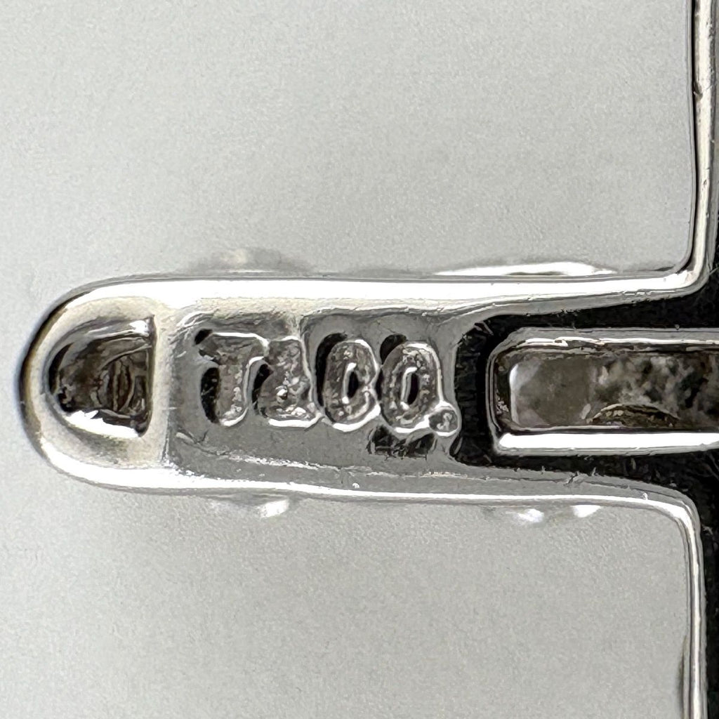 Tiffany & Co Cross Motif Necklace Platinum Pendant Diamond — view 7