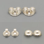 Gucci Cutout Hoop Earrings Logo Sterling Silver Box — view 7