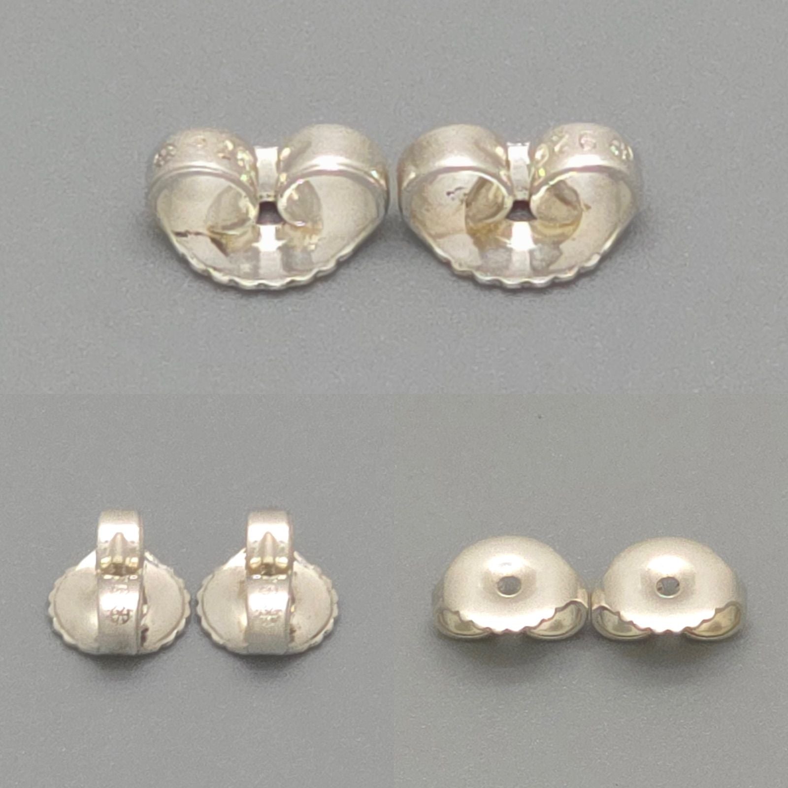 Gucci Cutout Hoop Earrings Logo Sterling Silver Box — view 7