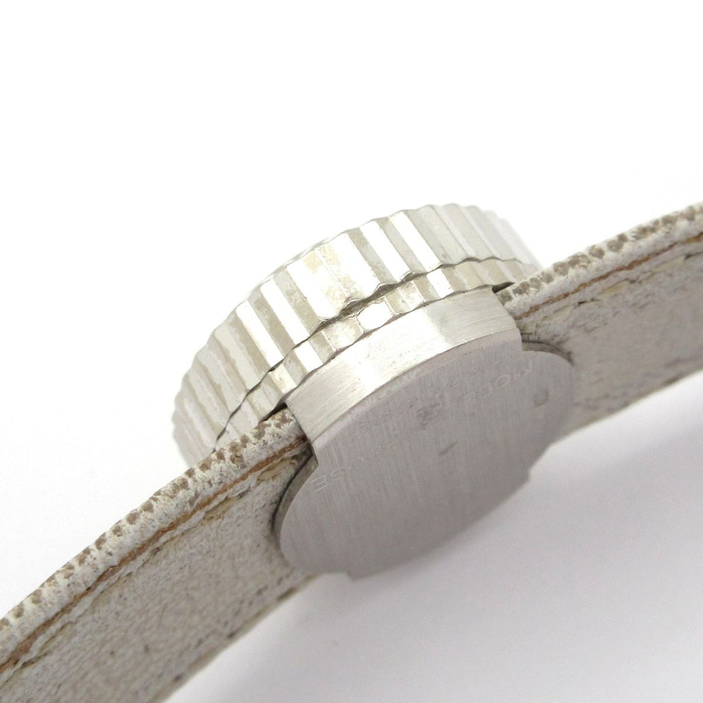 Rolex Watch Chameleon Orchid 18k White Gold Antique Leather Strap Required OH — view 9