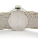 Rolex Watch Chameleon Orchid 18k White Gold Antique Leather Strap Required OH — view 3