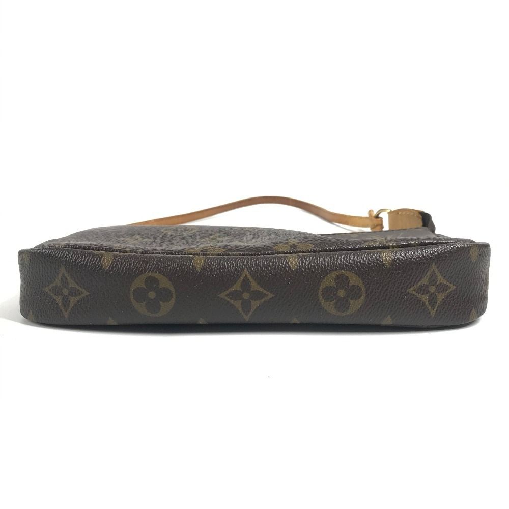 Louis Vuitton Shoulder Bag Pochette Monogram Canvas Brown — view 5