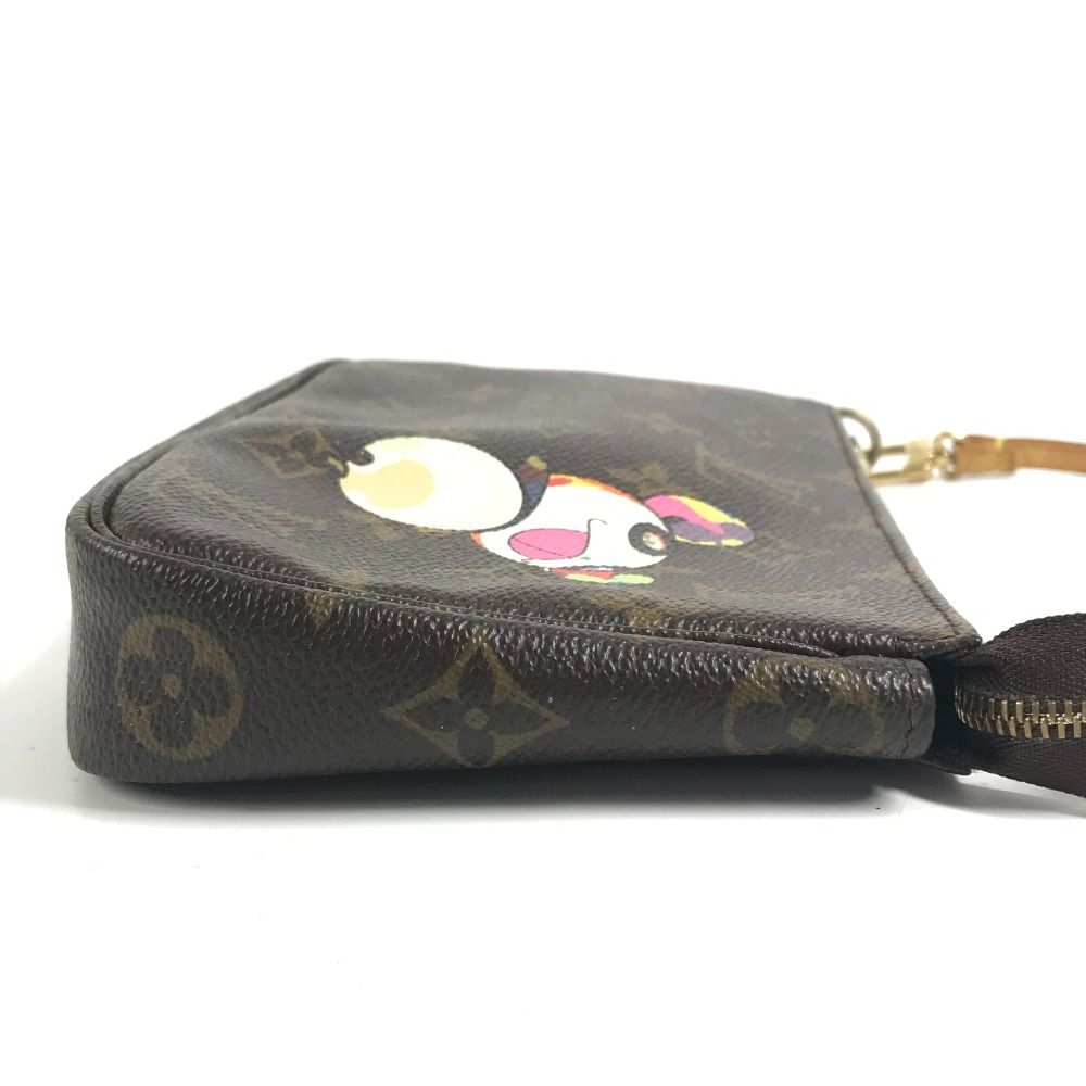 Louis Vuitton Shoulder Bag Pochette Monogram Canvas Brown — view 3