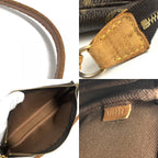 Louis Vuitton Shoulder Bag Pochette Monogram Canvas Brown — view 8