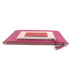 Louis Vuitton Clutch Pochette Plat Epi Leather Coquelicot Pink — view 6