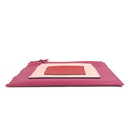 Louis Vuitton Clutch Pochette Plat Epi Leather Coquelicot Pink — view 5