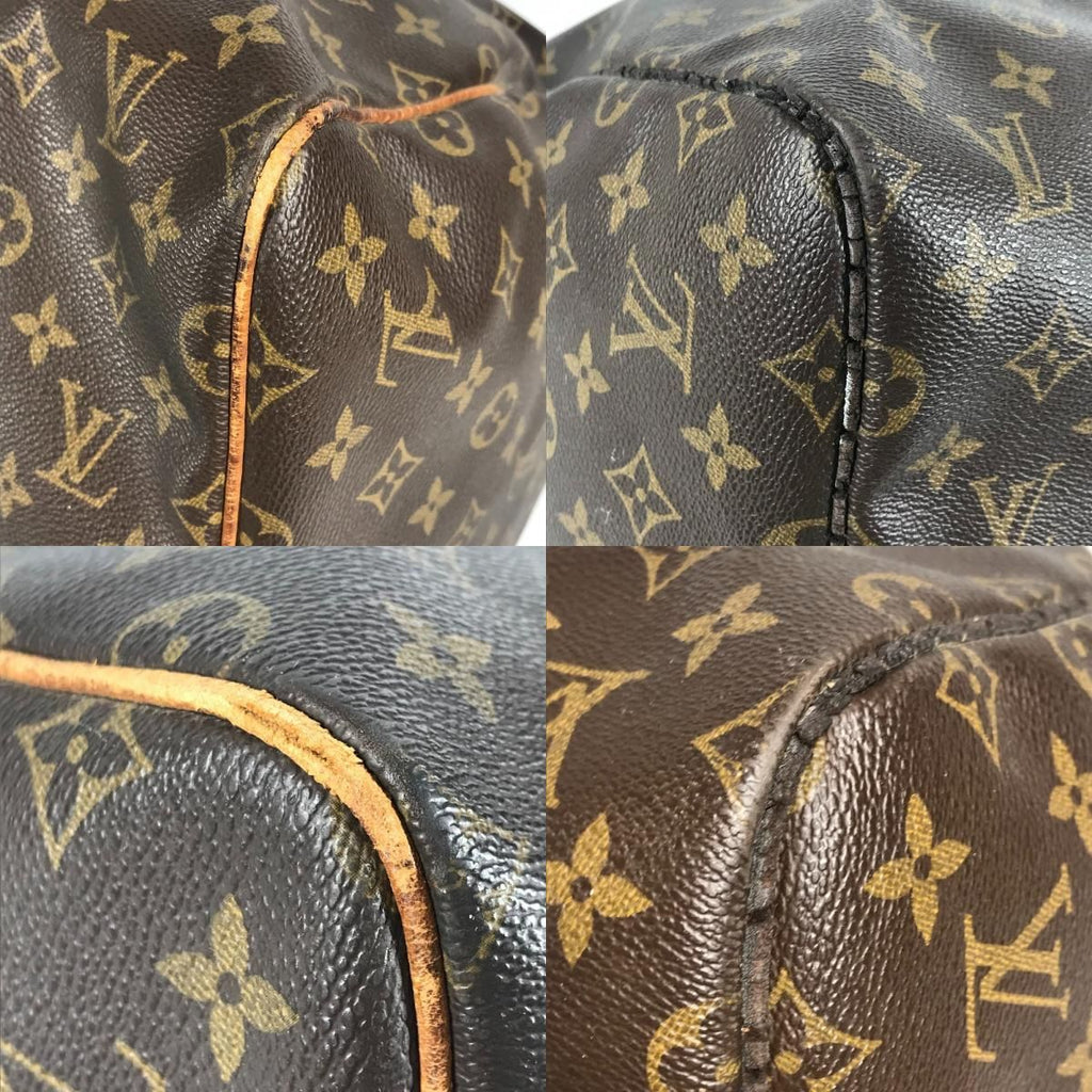 Louis Vuitton Boston Bag Keepall 55 Monogram Canvas Brown — view 7
