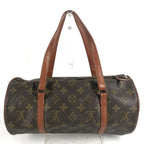 Louis Vuitton Handbag Papillon 30 Monogram Canvas Brown — view 2