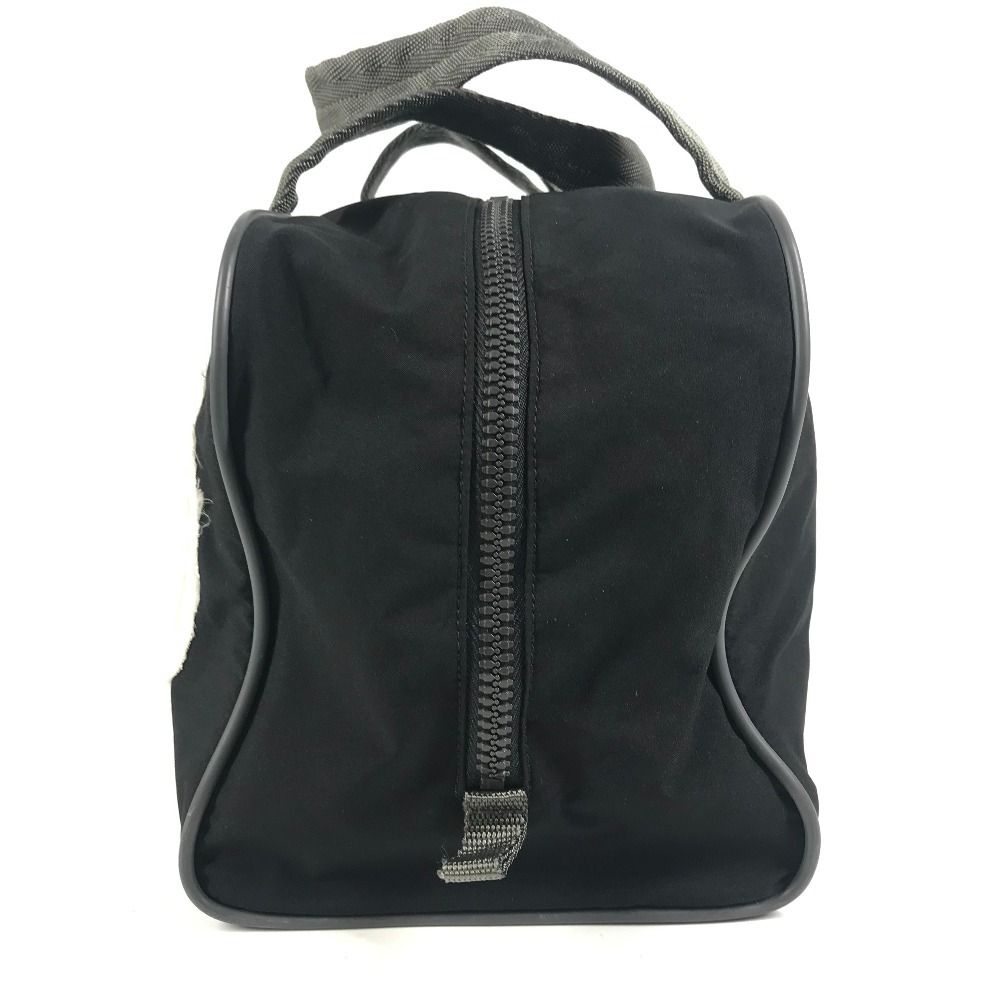 Prada Handbag Logo Nylon Black — view 3