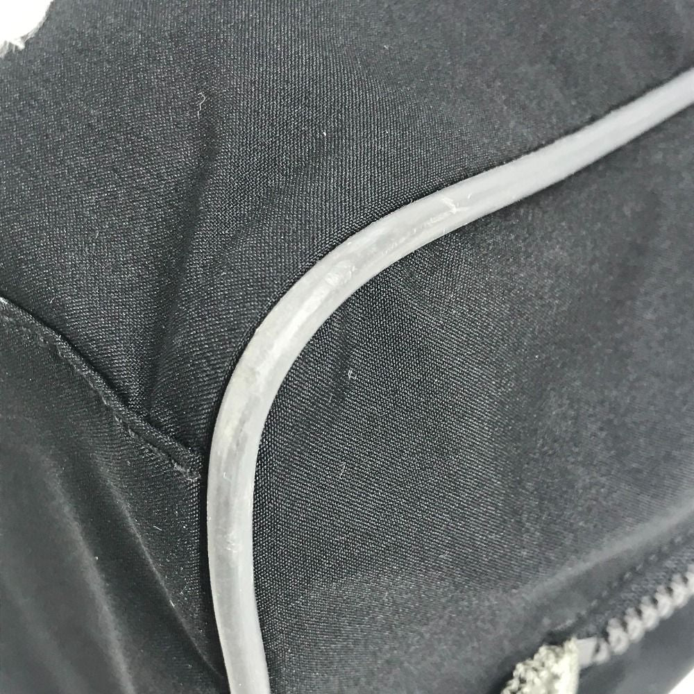 Prada Handbag Logo Nylon Black — view 6