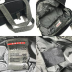 Prada Handbag Logo Nylon Black — view 8