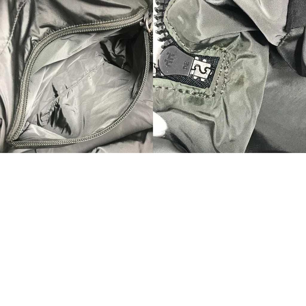 Prada Handbag Logo Nylon Black — view 9