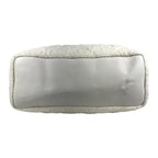 Chanel Shoulder Bag CC Logo Cotton White — view 5