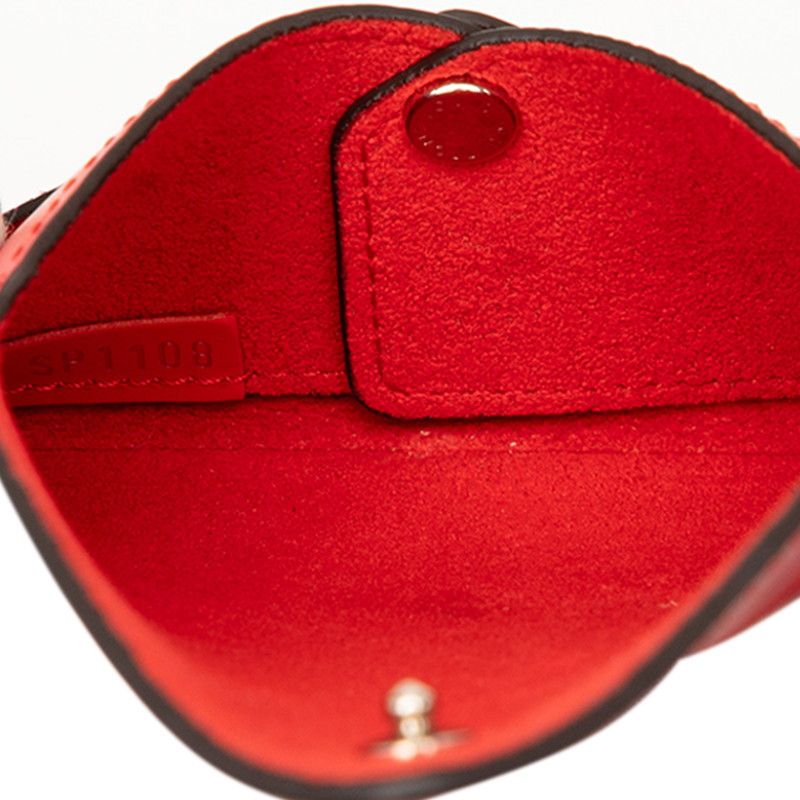 Louis Vuitton Epi Kirigami Clutch Pouch Pink Bordeaux Red Leather — view 8