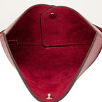 Louis Vuitton Epi Kirigami Clutch Pouch Pink Bordeaux Red Leather — view 7