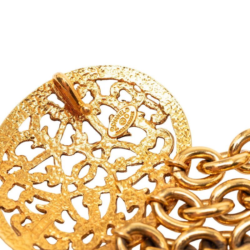 Chanel Vintage Chain Belt Gold Plated — view 4