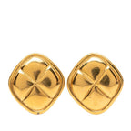 Chanel Diamond Earring Gold